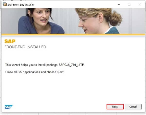 下記の画面になったらNextをクリックしてください。